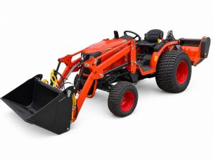 Минитрактор Kubota B2441S с косилкой цеповой ZimAni Fox145